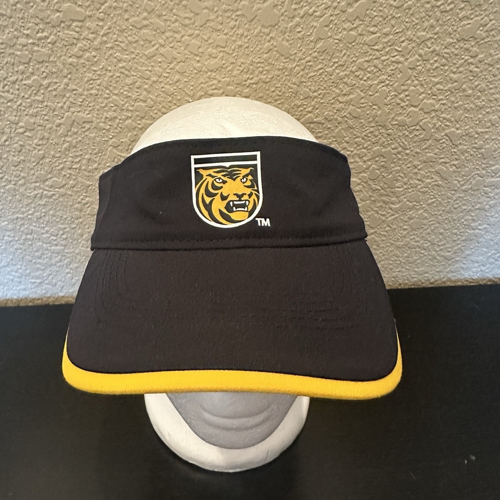 Nike MISSOURI TIGERS Mizzou Adult Black Vintage Adjustable Sun Visor Cap‎ Hat